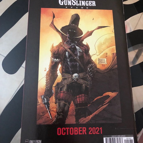 King Spawn 1 Sketch 1:50 Capullo Variant new, 1st print, Image Comics McFarlane