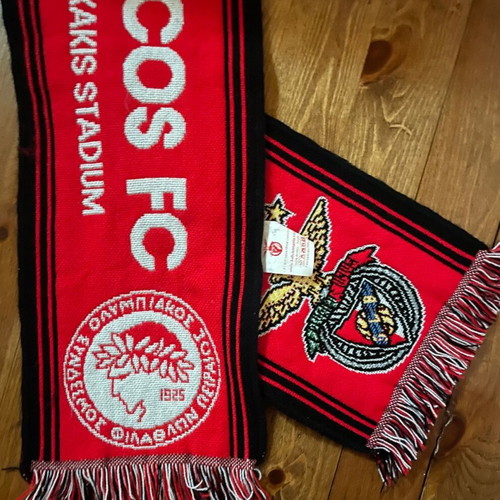 Benfica-Olympiakos 2013 double scarf new