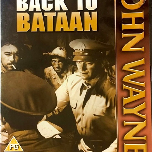 Back to Bataan DVD μεταχειρισμένο, δράμα περιπέτεια με John Wayne