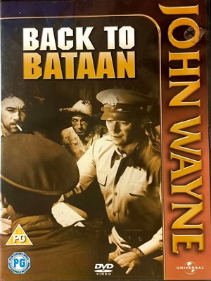 Back to Bataan DVD μεταχειρισμένο, δράμα περιπέτεια με John Wayne