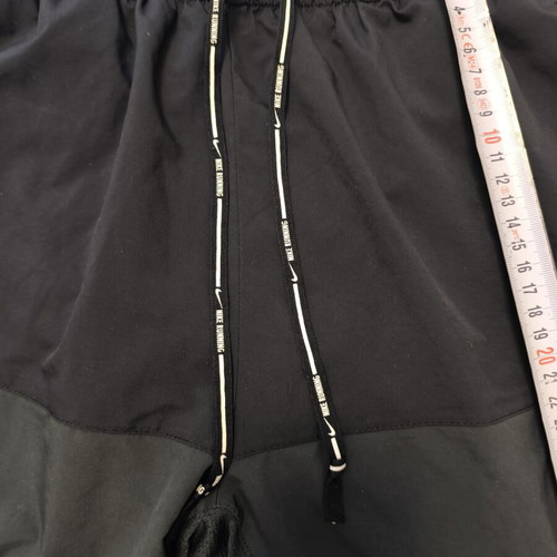 Nike running shorts size S like new, black and grey