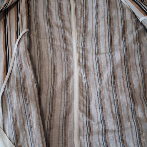 Italian linen Kayla wrap vest like new