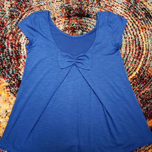 Summer blouse used, blue, no one size