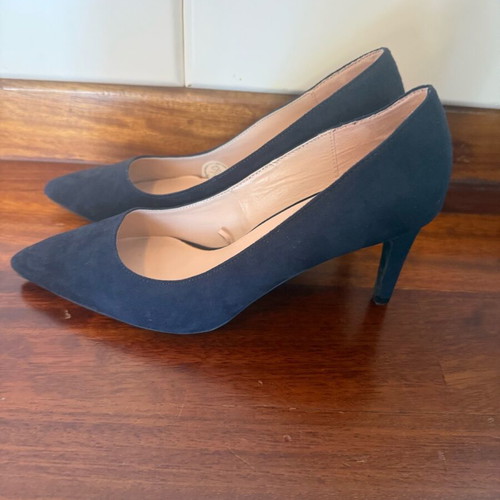 Zara blue pumps like new, size 38
