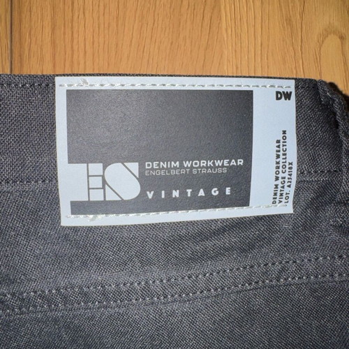 Black denim pants N. 52 Engelbert Strauss like new