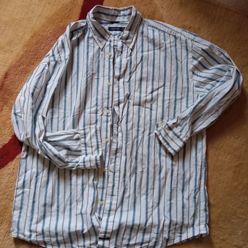 Nautica 2XL striped shirt like new