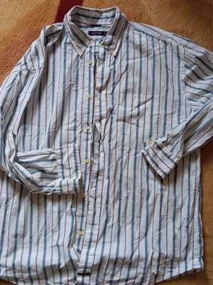 Nautica 2XL striped shirt like new