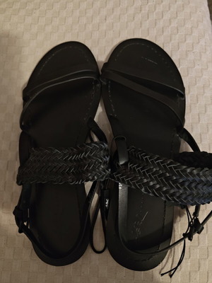 Leather sandals Castro size 40 black new