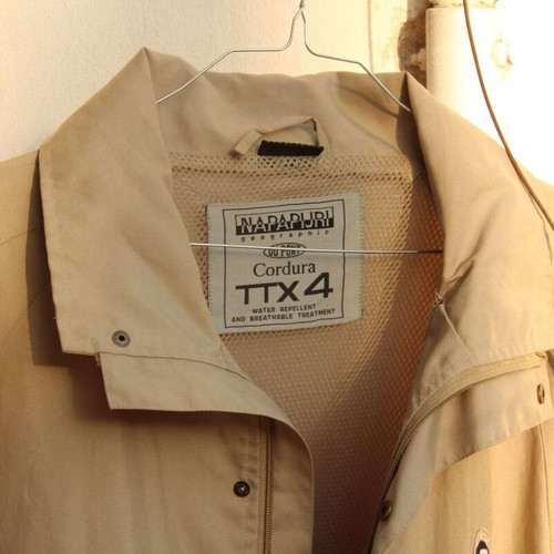 Napapijri beige windbreaker like new