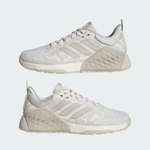 Adidas athletic shoes used, size 41, white