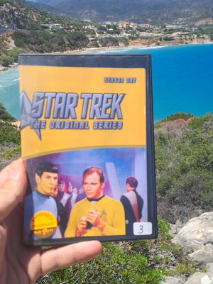 Star Trek season one DVD μεταχειρισμένο, αυθεντική σειρά με υπότιτλους