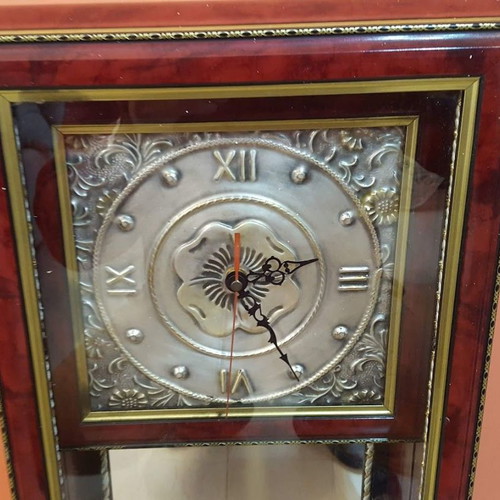 Vintage Collezione d'Arte Fiorentina wall clock used with quartz mechanism