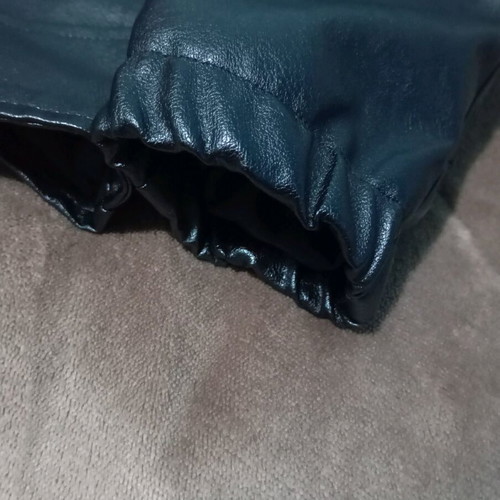 Fitted black leather jacket new, Shein, size S