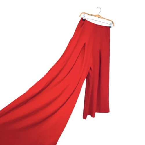 Ckontova red winter pants like new, size S/M
