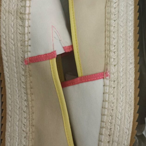 Tommy Jeans Platform Espadrille Shoes Size 41 New White Beige