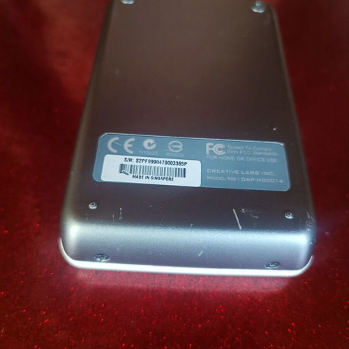 Creative Labs Zen Touch 20GB MP3 player for parts