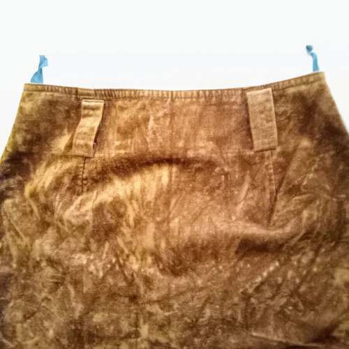 Brown skirt used size M with cotton string gift