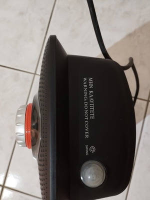 Davoline 2000w fan heater like new, rotating