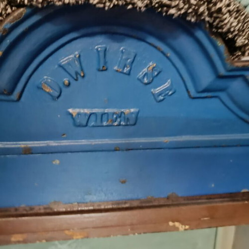 Wiese 19th Century Safe used, collectible, functional with replaced lock