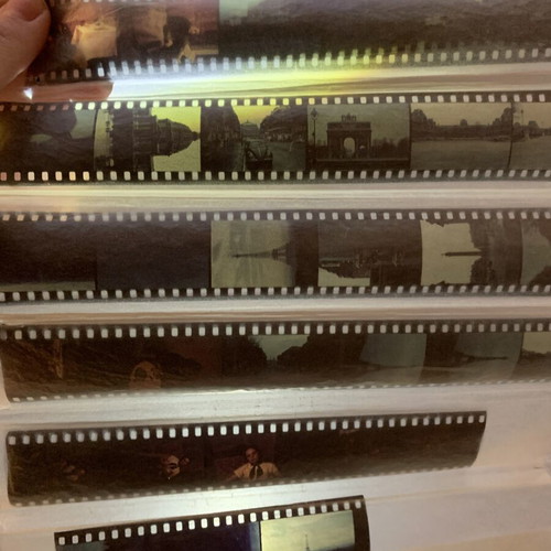 Agfa film negatives from 1965