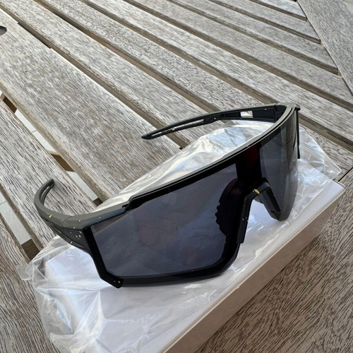 Sport Sunglasses Shield Style New Black Frame