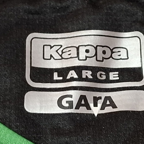 Panathinaikos 2019-20 Football Jersey Kappa Large used, authentic