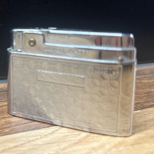 Silver Match lighter used, vintage 1960–1970, collectible