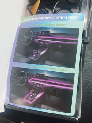 RGB LED εσωτερικός φωτισμός αυτοκινήτου νέος