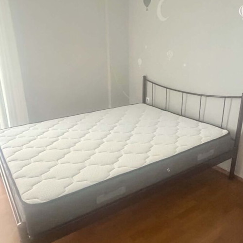 Double bed with mattress like new