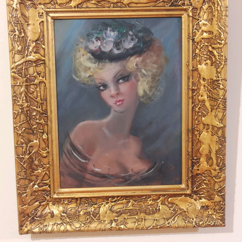 Oil painting from 1960 like new