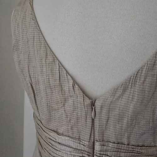 Lucifair beige dress used, size 50, lined