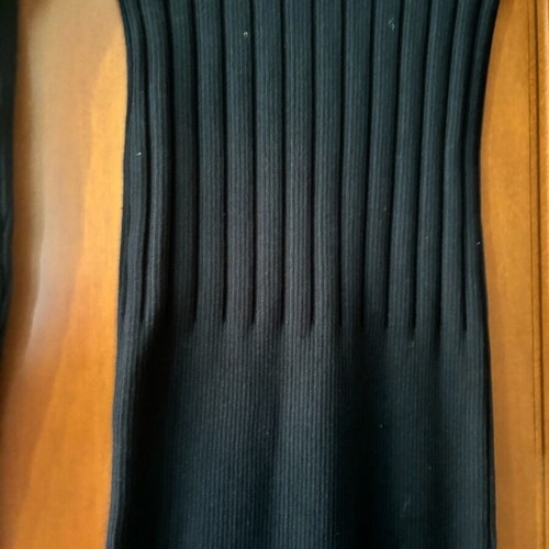 Rib dress black like new, very elastic