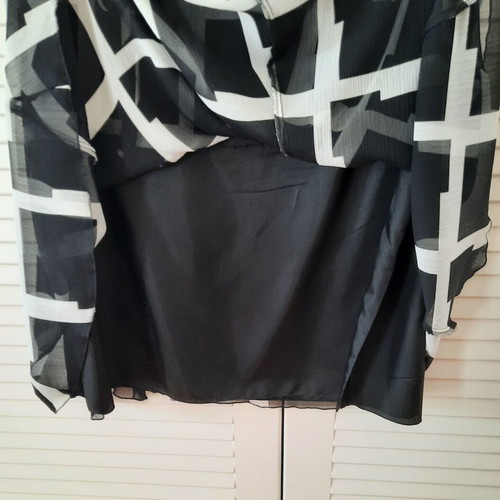 Gerry Weber Edition Skirt No46 like new, black and white checkered
