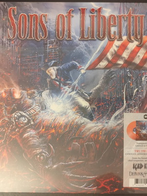 Sons of Liberty Thought Crimes Vol. 1 & 2 Red 2LP new metal