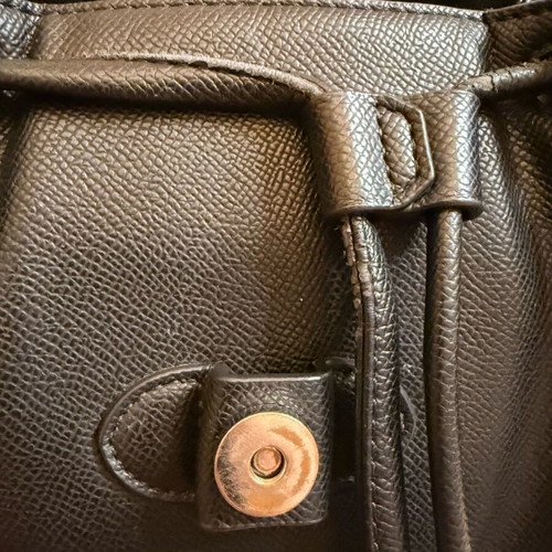 Karl Lagerfeld black backpack used with dust bag