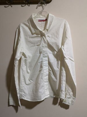 Mini Raxevsky cotton shirt like new, white, size 16