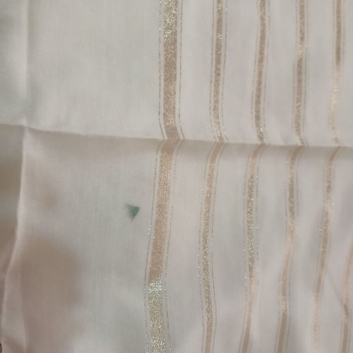 Table runners used, set of 4, hand-embroidered with lace details