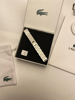Βραχιόλι Lacoste ασημί καινούργιο από ανοξείδωτο ατσάλι