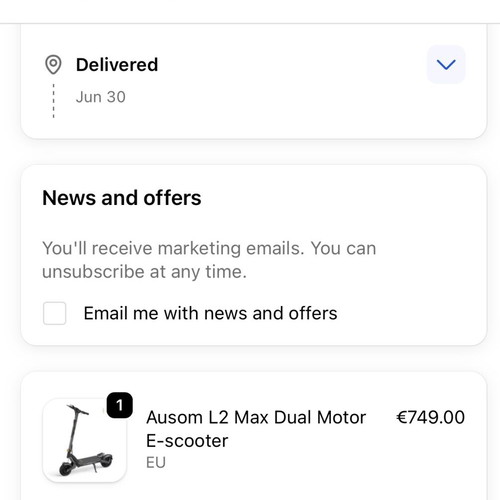 Ausom L2 Max Dual electric scooter, 78 km range, 60 km/h