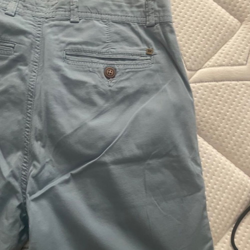 Bermuda shorts like new, turquoise and blue, sizes XS and S