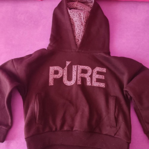 Energiers hoodie for 8 years old like new, black and gray