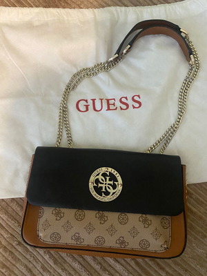 Guess shoulder and crossbody bag new, black and brown