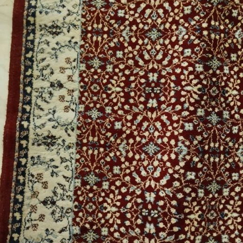 Wool runner rug used, excellent quality, 2.52x0.99m