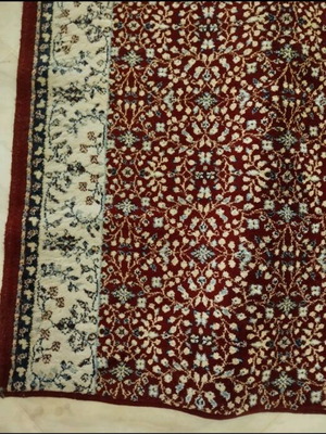 Wool runner rug used, excellent quality, 2.52x0.99m