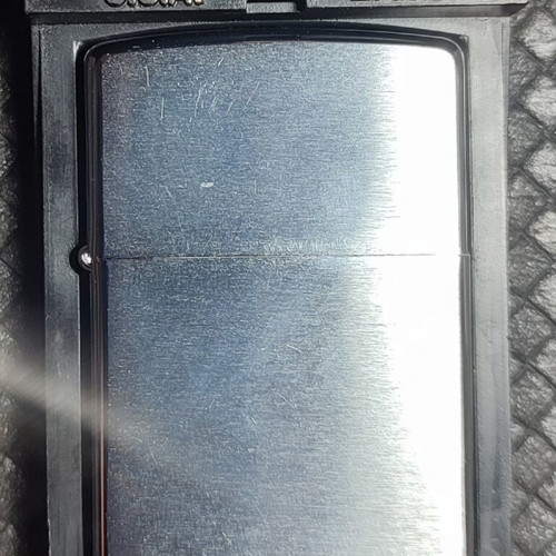 Zippo silver lighter 2001