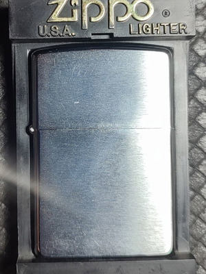 Zippo silver lighter 2001