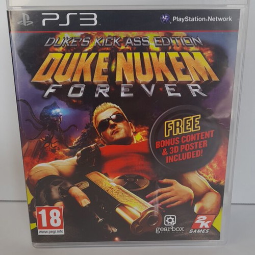 Duke Nukem Forever Duke's Kick Ass Edition PS3 like new