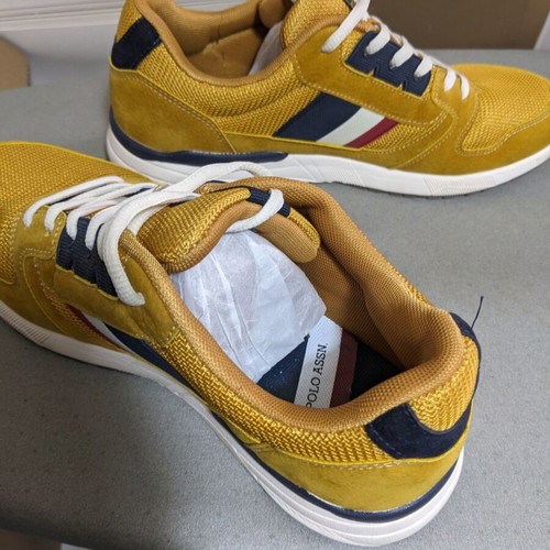 U.S. Polo Assn. Clem yellow sneakers size 42 like new