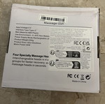 Massage gun 5V, like new