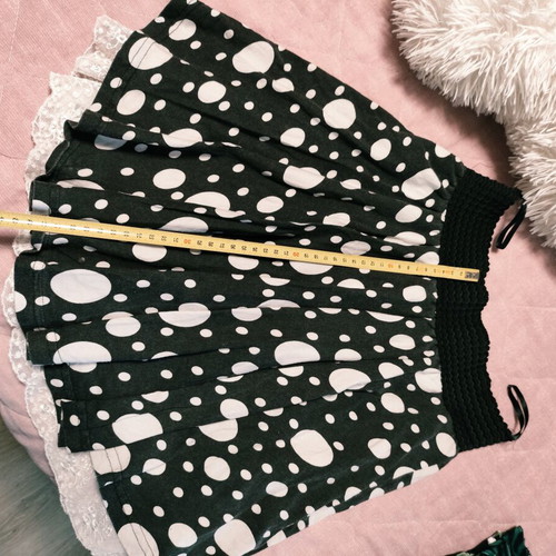 Bellissima skirt used, black and white, size S